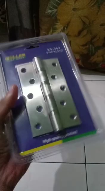 Grosir Engsel Pintu / Engsel Jendela Stanlis Sus 304 Merk Muller Termurah