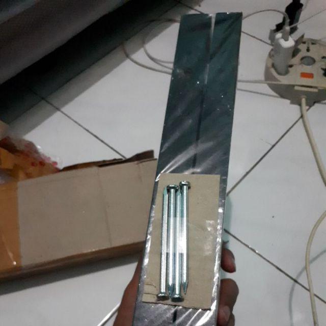 2pcs Rak Ambalan 40cmx13cm Tebal Kayu 3cm Rak Dinding Rak Bunga Rak Serbaguna Rak Floating Shelves