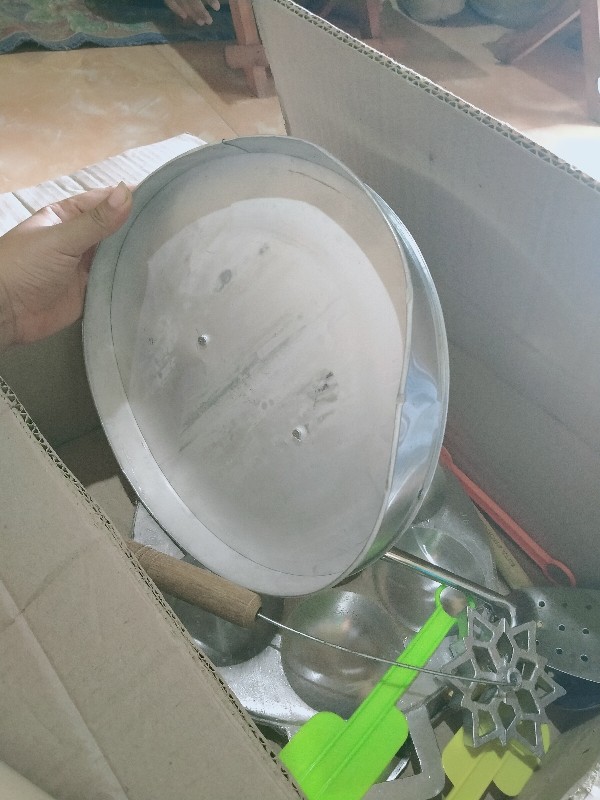 Cetakan Kue Karabikang Jb Super Tebal - Kue Serabi - Kue Bika Ambon + Free Tutup & Sutil