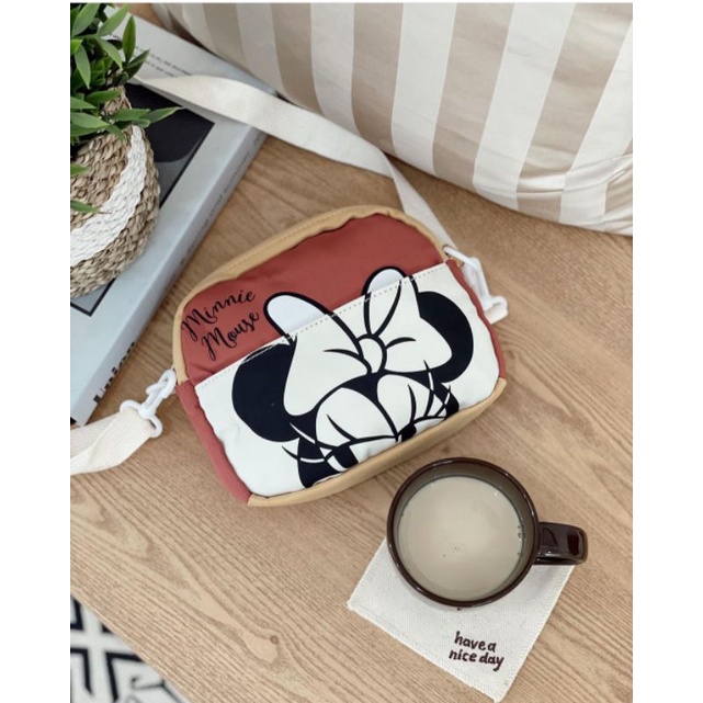 TAS SLING BAG ZRA MINNIE | TAS CEWEK | MINNIE MOUSE