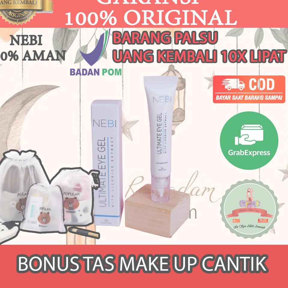 ✥ Nebi Ultimate Eye Gel Nebi Eye Gel | Nebi Ultimate Eye gel | Eye Cream | Krim Mata | Krim Mata Pan