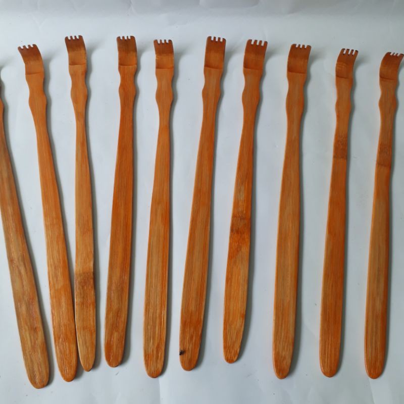 Alat Penggaruk Punggung Garukan Punggung Bahan Kayu Dan Tanduk Berkualitas