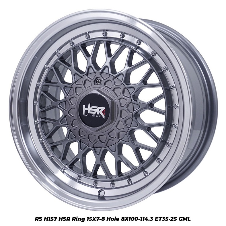 Velg Mobil BBS Ring 15 Hsr Wheel RS Buat Mobil Brio Calya Agya Sigra Avanza