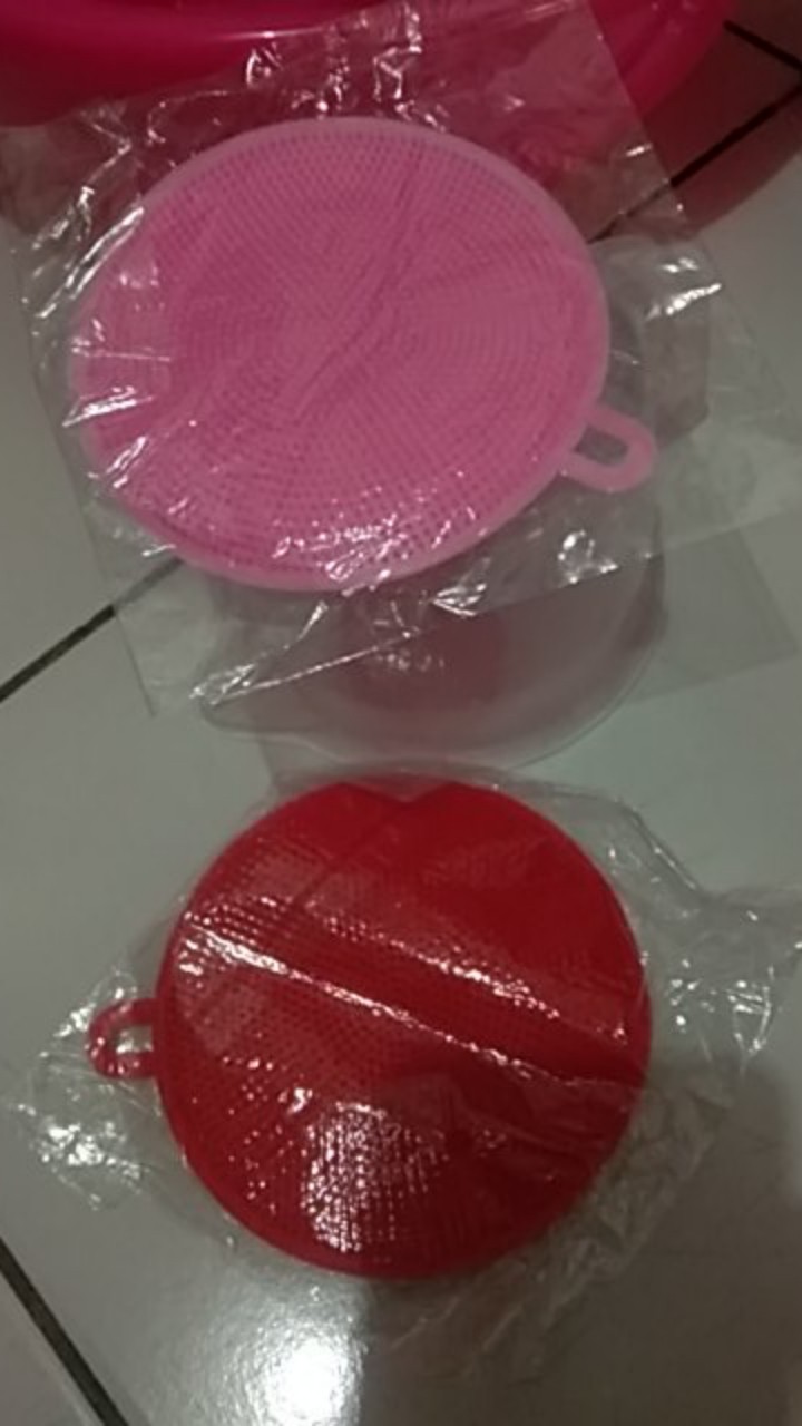 Anekagrosir | Spons Cuci Piring - Spons Silikon Cuci Piring Serbaguna Bahan Silikon Antibakteri