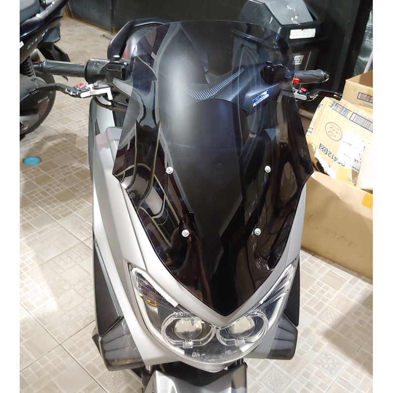 Visor Nmax Carbon MHR Kaca Akrilik Tebal Tinggi 51Cm