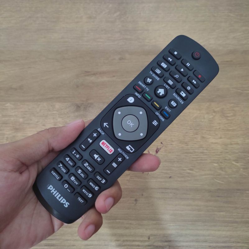 Remot TV LED PHILIPS Original LED Digital Smart TV 100% Original Terbaru Dengan Netflix - Remot TV L