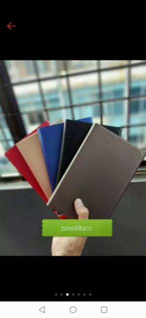 Sarung Buku Book Cover SAMSUNG TAB A 8 T290 T295 T297 Leather FLIP Folio Book CASE COVER Casing