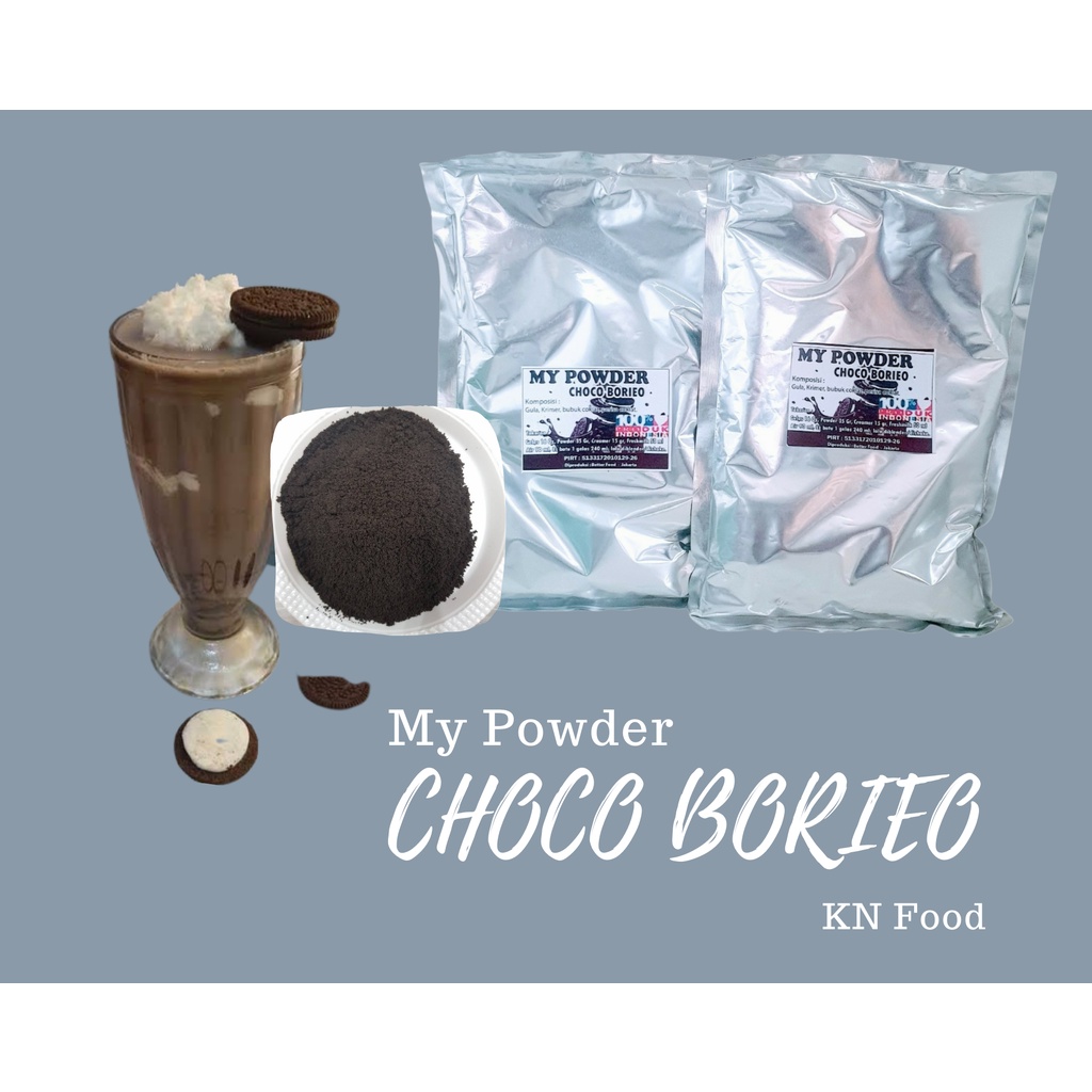 

My Powder Rasa Choco Borieo 1Kg - Bubuk Minuman coklat Rasa Choco Borieco- 1 kg