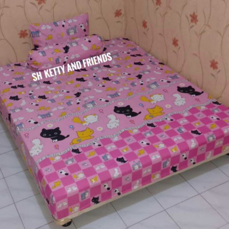 sprei motif lucu size 120x200,160x200,180x200,200x200