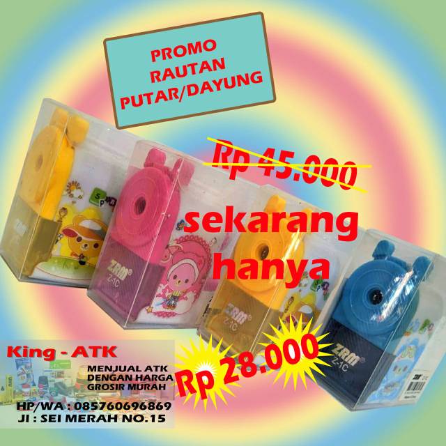 

Rautan putar/rautan dayung karakter.