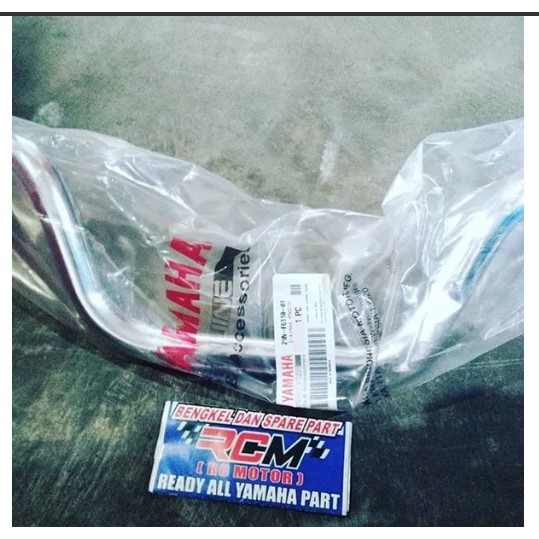 HANDLEBAR HAND LEBAR SETANG STANG STIR SETIR CHROME CHROOM RXK RXS SPECIAL SPESIAL RX KING RXKING LAMA ORI ORIGINAL YGP ASLI YAMAHA 29N-F6110-01 BUNTET