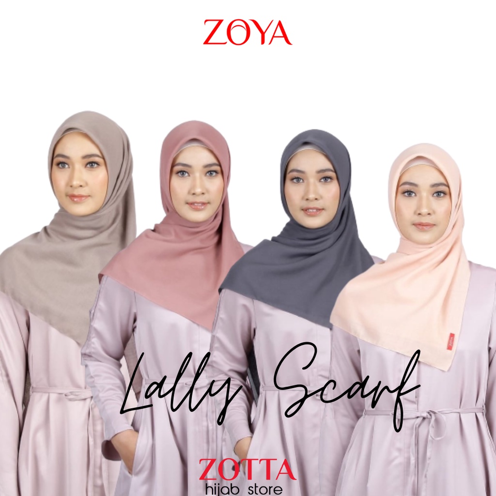 Hijab Segi Empat ZOYA Lally Scarf