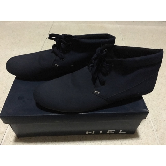 Sepatu NIEL Navy Blue Original
