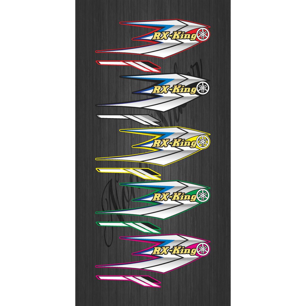STIKER STRIPING DECAL RX KING