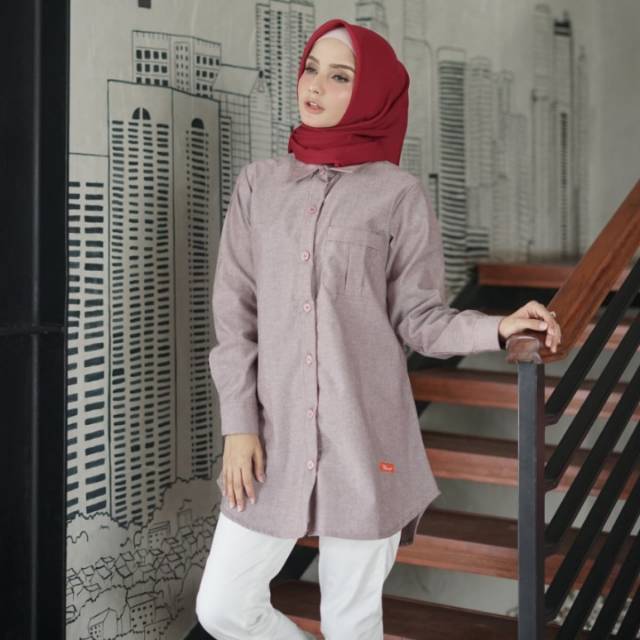 100% ORI NIBRAS ATASAN NA 20 MAROON NAVY HITAM