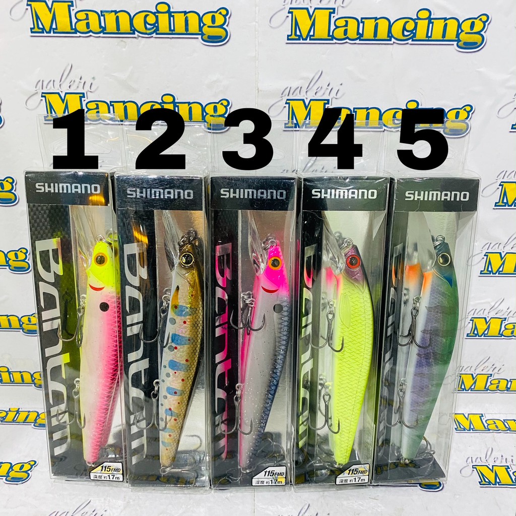 LURE UMPAN PANCING SHIMANO BANTAM RIP FLASH ZM211P
