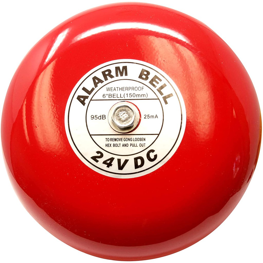 Fire Alarm Bell Kring 6 inch 24vdc