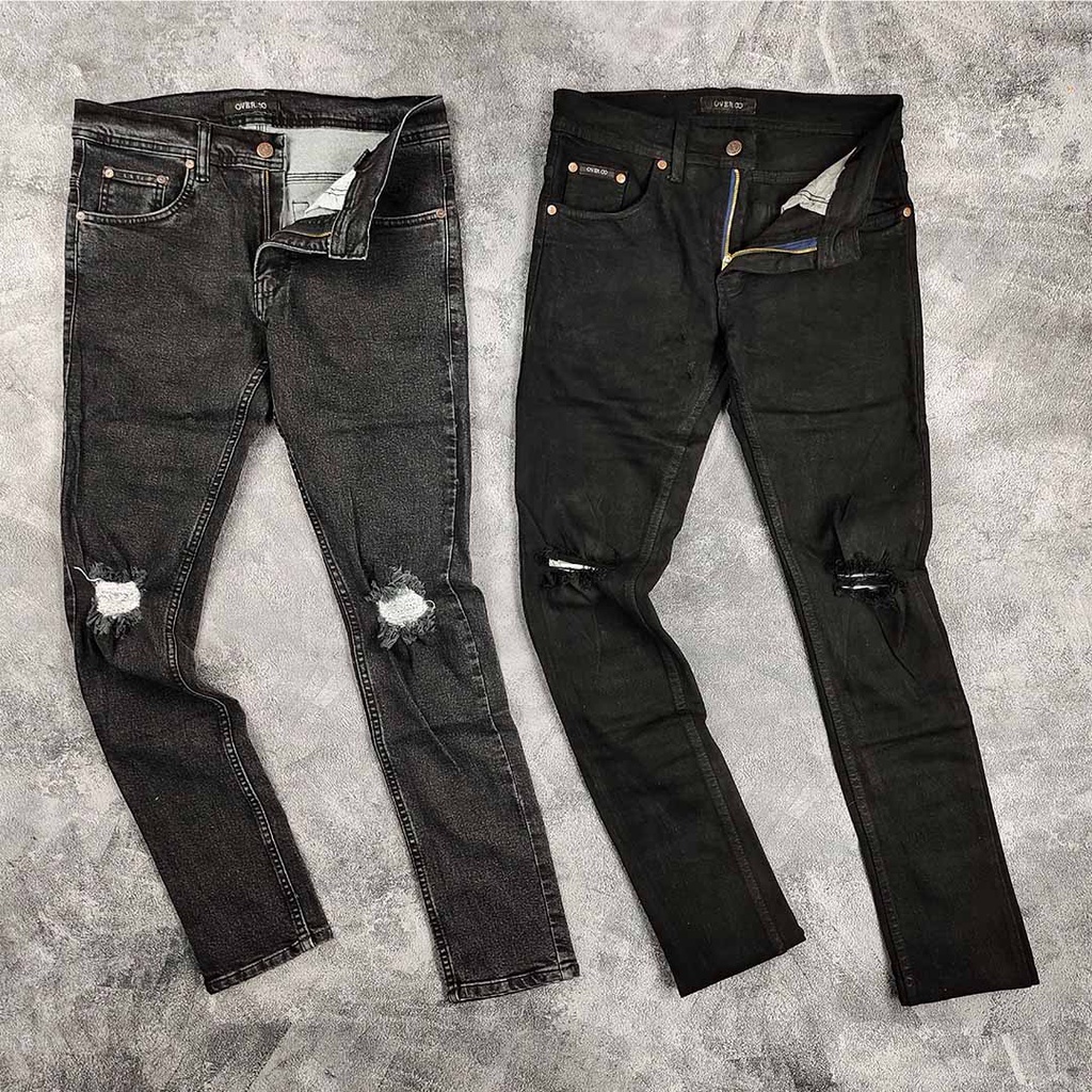 Jeans Panjang Ripped / Robek /Celana Panjang