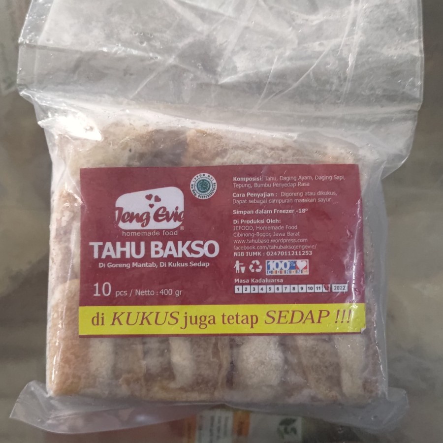

Tahu bakso jeng evie