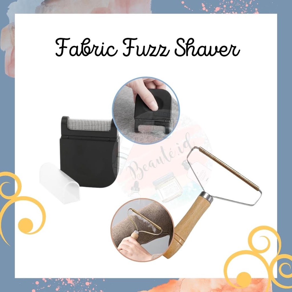 Penghilang Pembersih Pencukur Sisir Bulu Kucing Serat Kain Sweater Wol Suede Fuzz Trimmer Portable Lint Remover