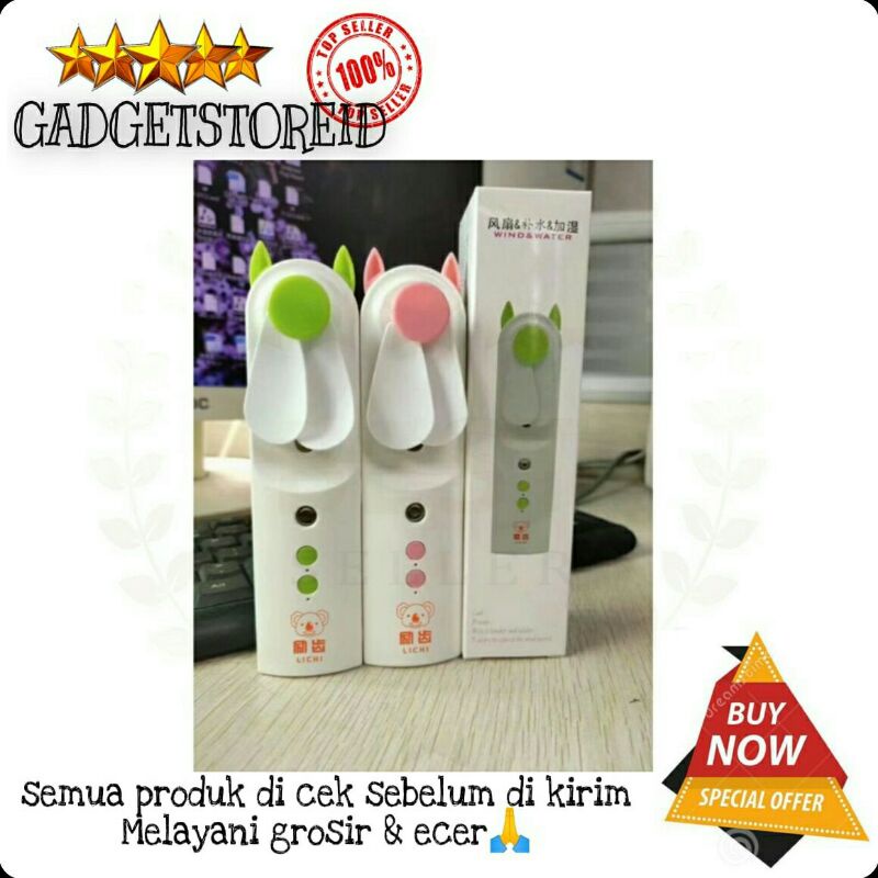 GG - Kipas nano spray / kipas nano pelembab wajah / pemutih Kipas nano spray / kipas nano pelembab w