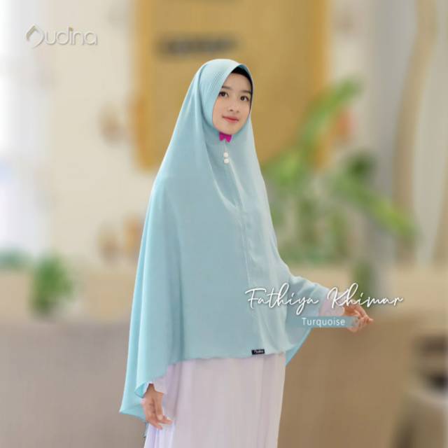 Hijab Nonpad Syari Fathiya Khimar Original dari Audina