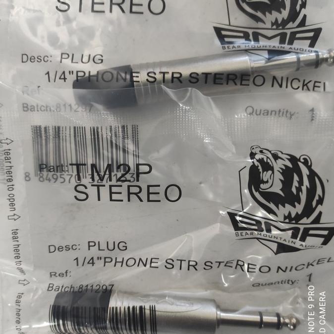 .........] jack mic stereo bma original