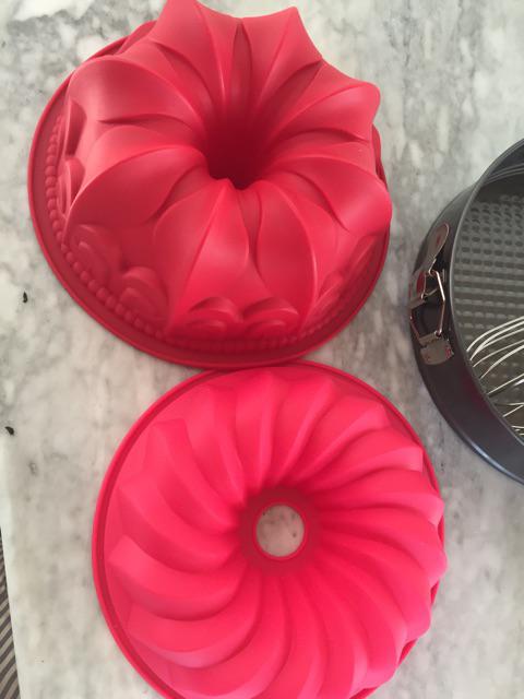 Cj Cetakan Silikon Puding Kue Swirl Ii