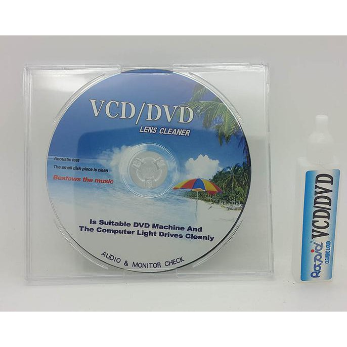 TERMURAH Vcd / DVD / CD-room Lens Cleaner & Audio Tape Head Cleaner AR350