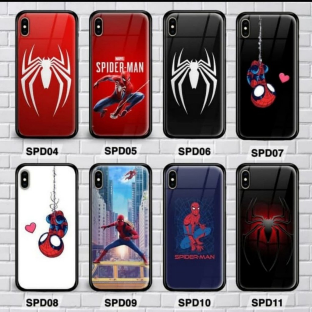 HUAWEI NOVA 5 , NOVA 5i , NOVA 5T, NOVA 5T PRO PREMIUM CASE GLASS MOTIF SPIDERMAN