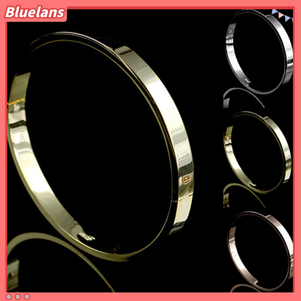 Gelang Bangle Bahan Titanium Steel Untuk Pria Dan Wanita