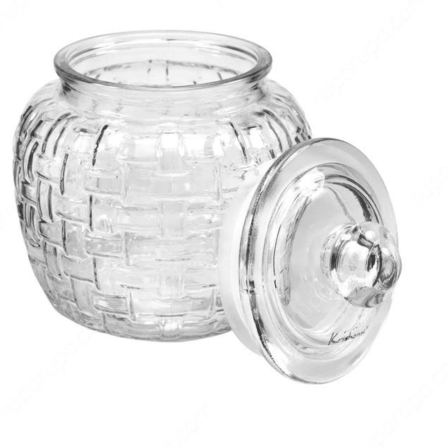 COD✔️Ace Hardware Toples Kaca Kedap Udara Tempat Kue Lebaran 650 ML|KD5