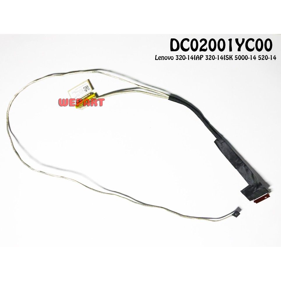 Kabel Cable Flexible led lcd Laptop Lenovo 320-14IAP 320-14ISK 5000-14 520-14 DC02001YC00