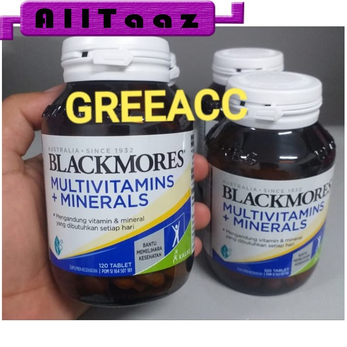 Blackmores Multivitamins + Mineral Multivitamin Multi Vitamin BPOM