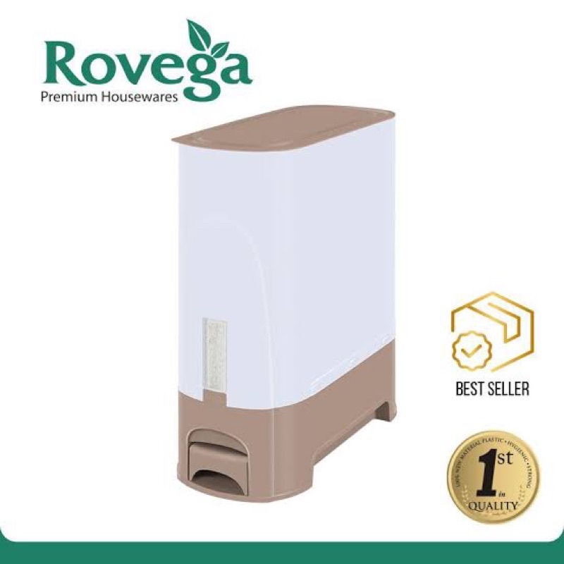 ROVEGA RICE BOX DISPENSER RICE WISE 10 KG RCB-15 RCB15 RCB 15 MURAH AWET