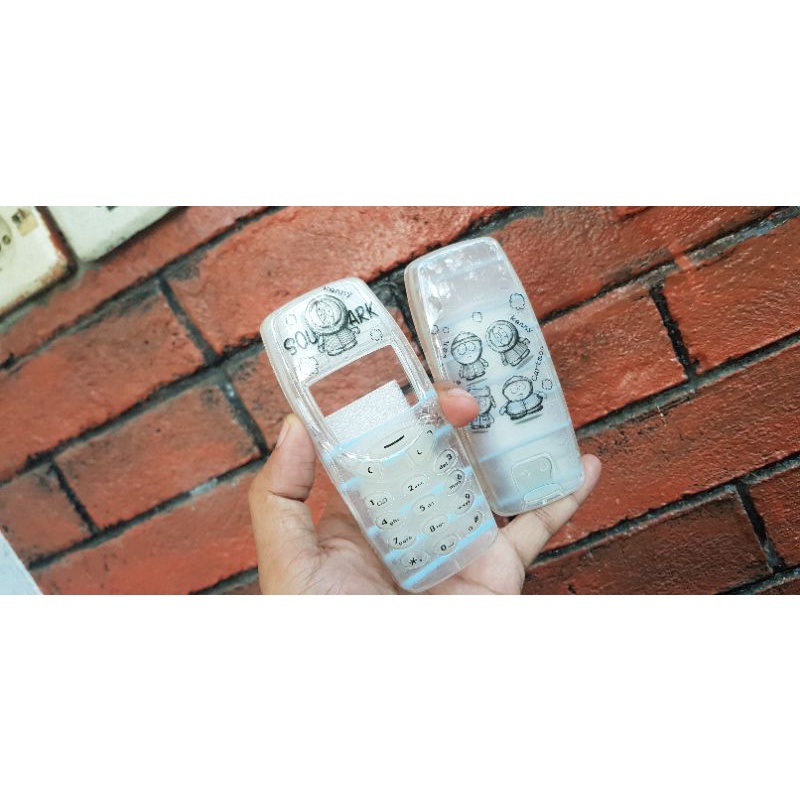 casing nokia 3310 bisa 3315 3330 karakter semi transparan trans bening kode 2
