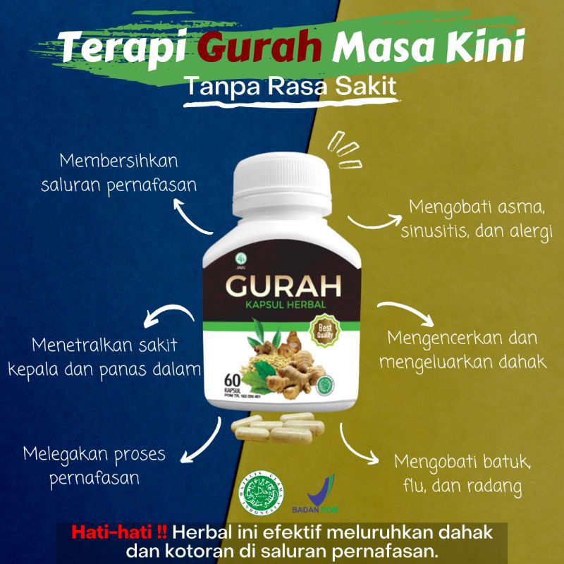 

Kapsul Herbal Gurah