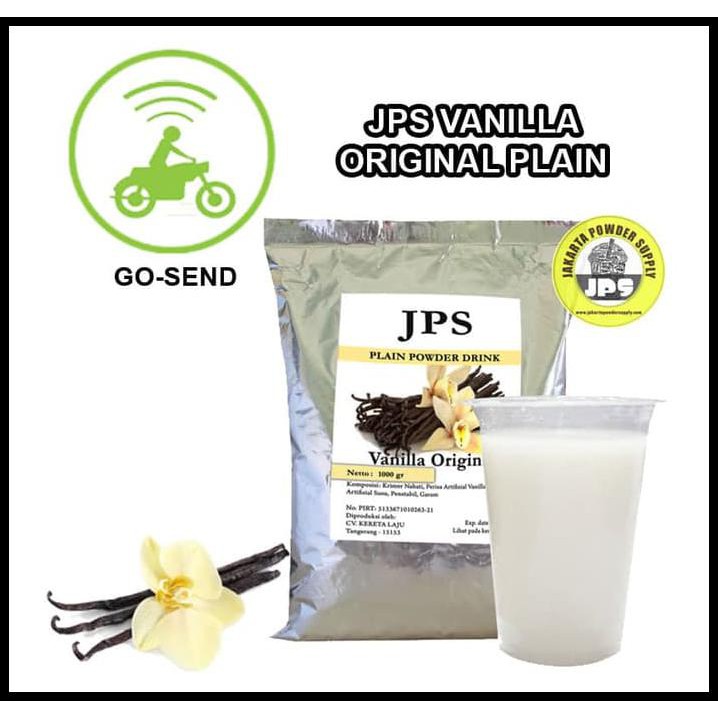 

Qb1T Bubuk Minuman Vanilla Original Plain Powder Jps Tanpa Gula 98Tk