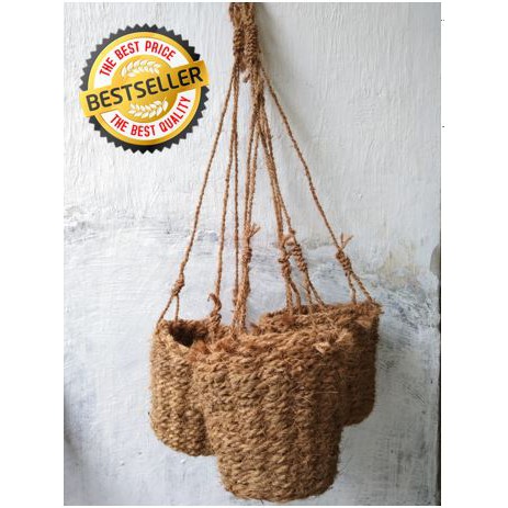 pot gantung / pot serabut kelapa anggrek / pot serabut kelapa / pot serabut / pot anggrek / pothias