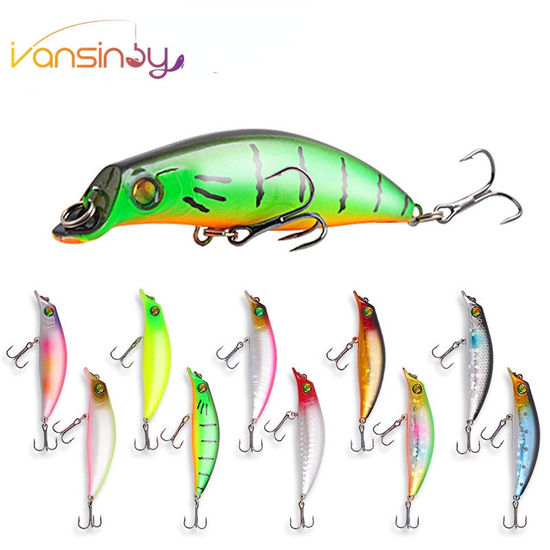 Umpan Pancing Hard Bait Bentuk Ikan Imitasi Panjang 8.1cm Berat 7g