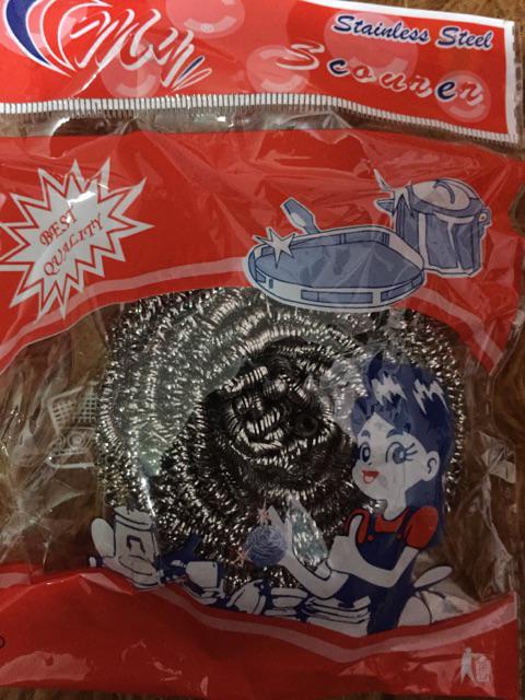 Sabut Spon Kawat Anti Karat 16 Gr (isi 6 Pcs) Merk My Scourer