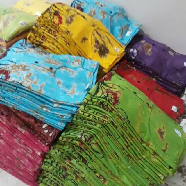 DASTER GABLES BALI BARONG KANCING DEPAN / Coza Batik