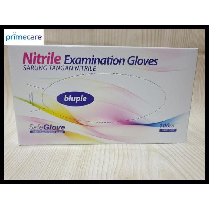 SARUNG TANGAN NITRIL / HANDSCOON NITRIL SAFEGLOVE - S