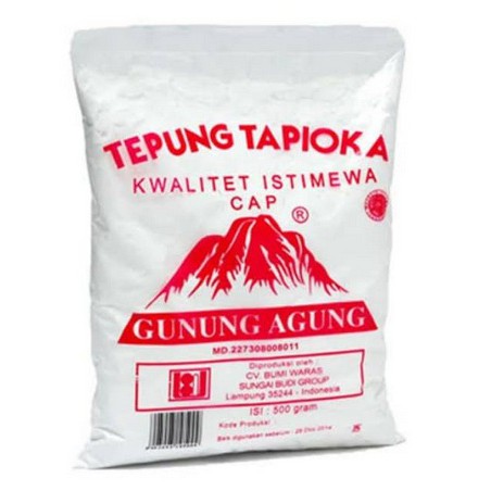 

Tepung tapioka cap gunung agung 500gr