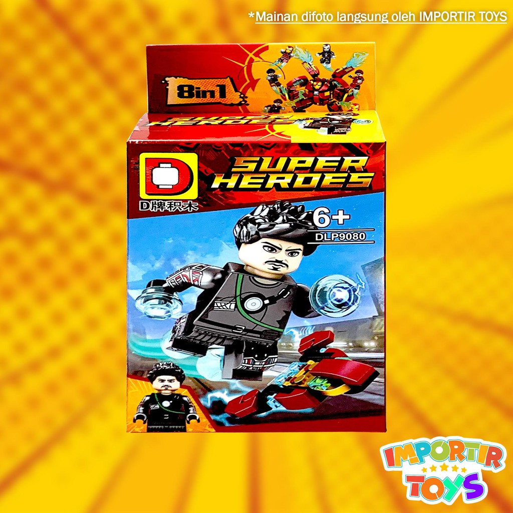 LEGO SUPERHEROES (8 VARIAN KARAKTER SUPERHERO)