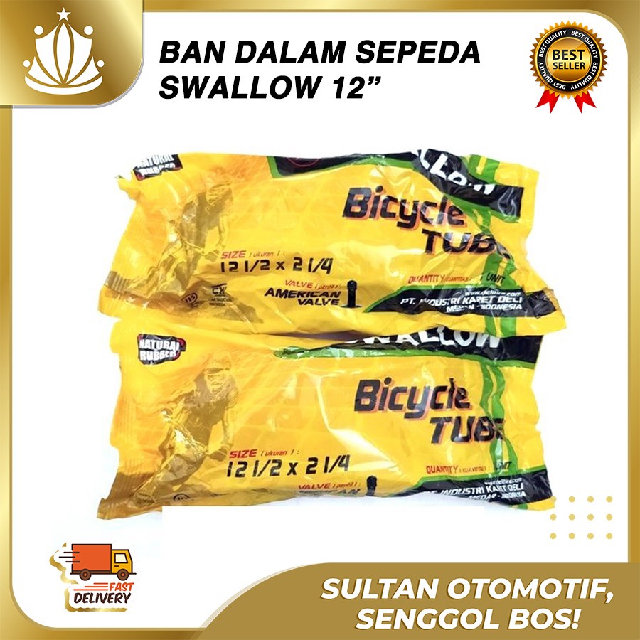 Swallow Ban Dalam Sepeda Anak 12 inch