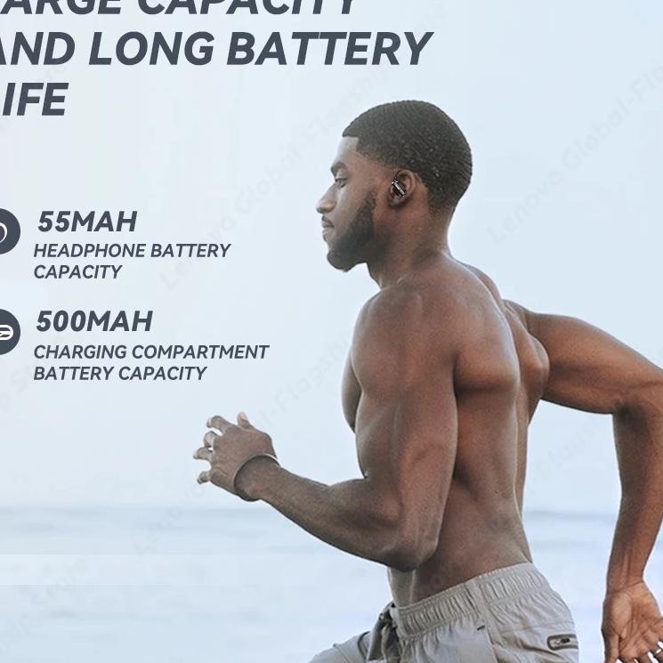 Lariza--(ready stock)100% original Lenovo XT80 headset bluetooth nirkabel sejati 5.3 tws headphone o