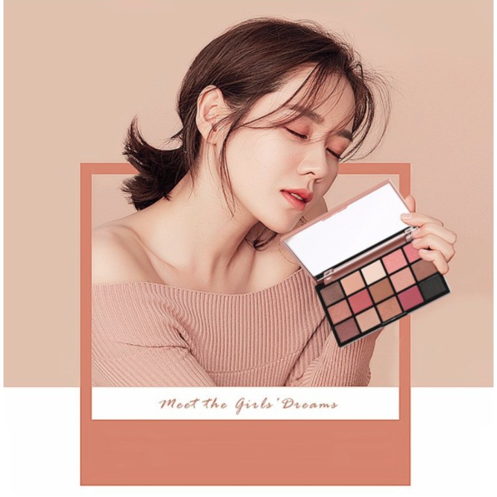 LAMEILA Eyeshadow Lingerie 15 colors Matte Pigmented Palet LA022