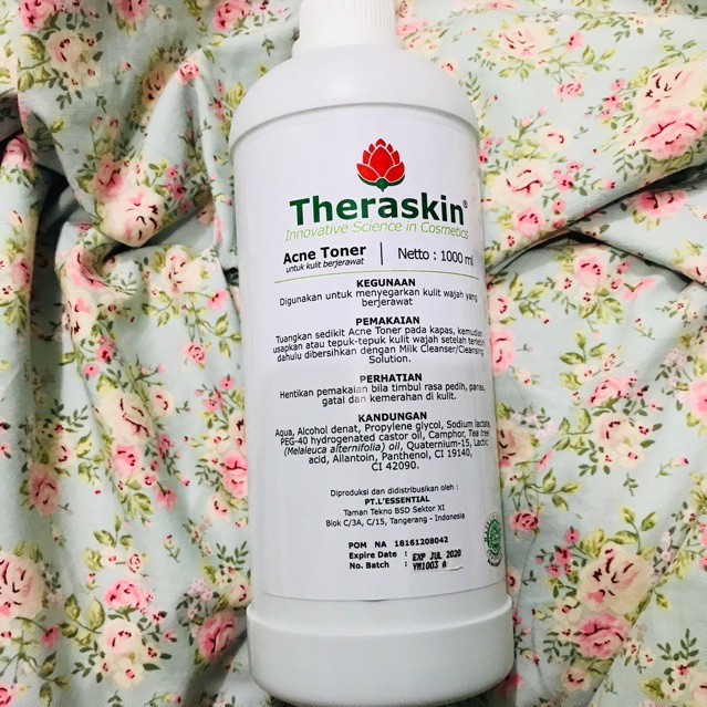 THERASKIN ACNE TONER 1000ML BESAR