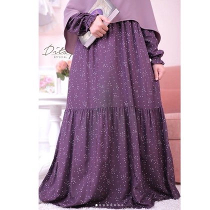 LIEFDE PURPLE MAILEEN JET EVEOLEE BLACK  NIGHTGOWN SIZE L XL BY DITSY OFFICIAL DITSYOFFICIAL